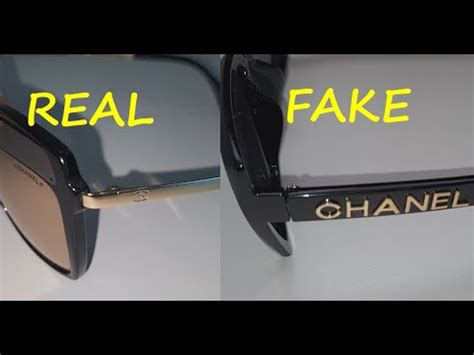 chanel sunglasses fake vs real|how to tell chanel authenticity.